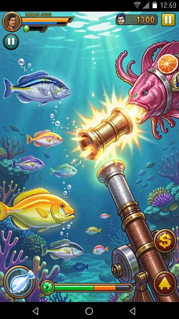 dragon99 - Tangkapan layar pertarungan epik melawan monster.
