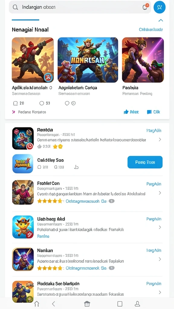 idngaruda - Tampilan awal game yang memikat.