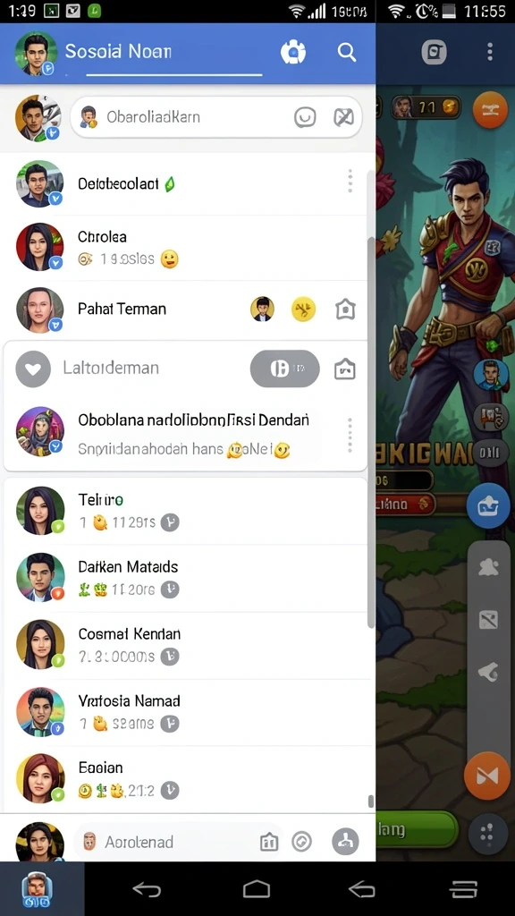 idngaruda - Fitur karakter dengan desain unik.