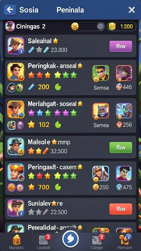 rprprp - Menampilkan beberapa upgrade senjata yang tersedia.