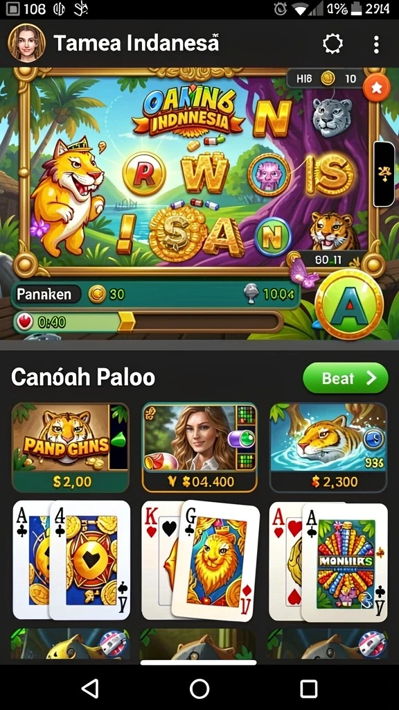rsnok - Screenshot menunjukkan karakter utama dalam aksi petualangan.